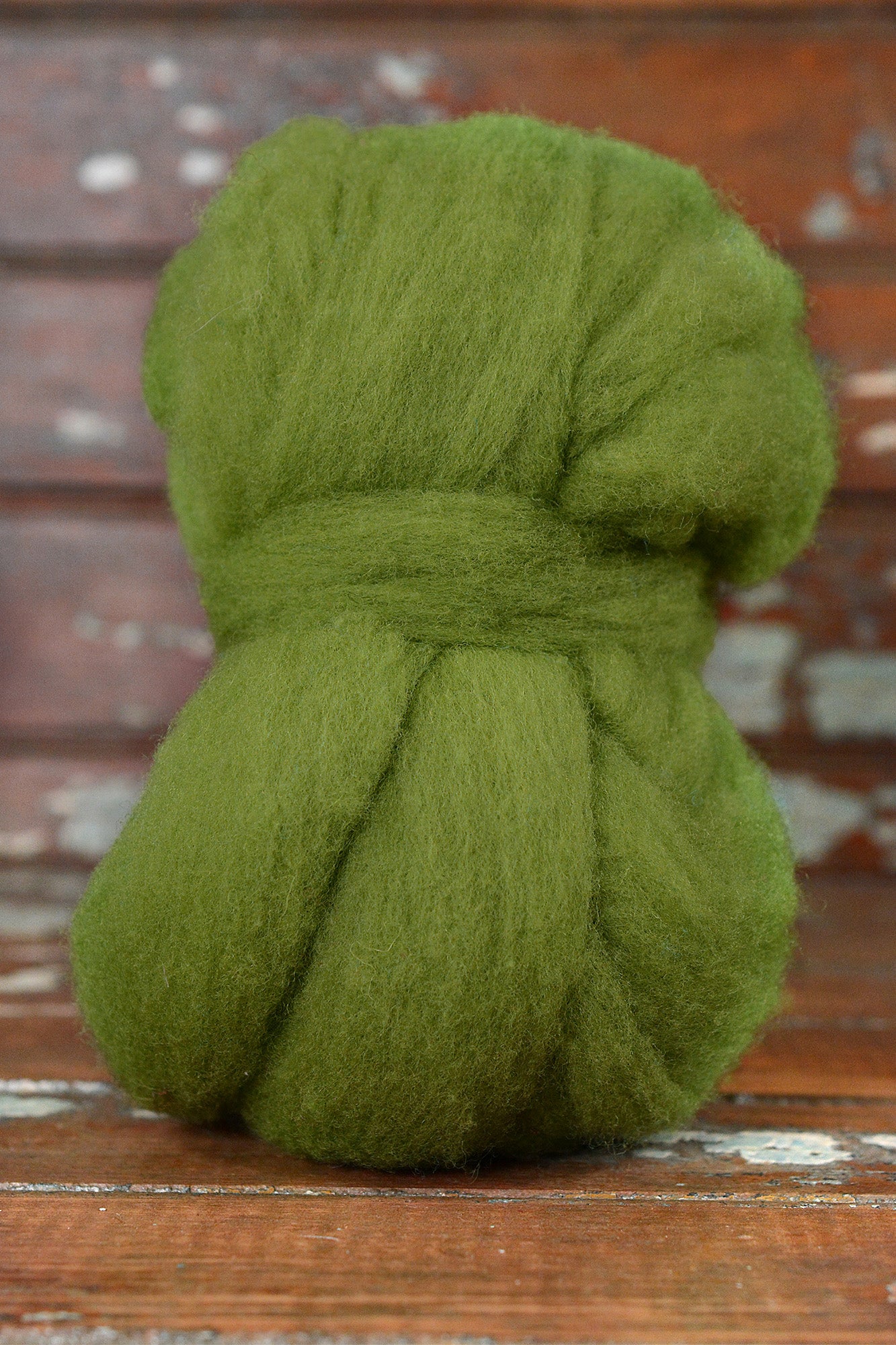 Sarafina Core Roving: Snap Pea  2 oz