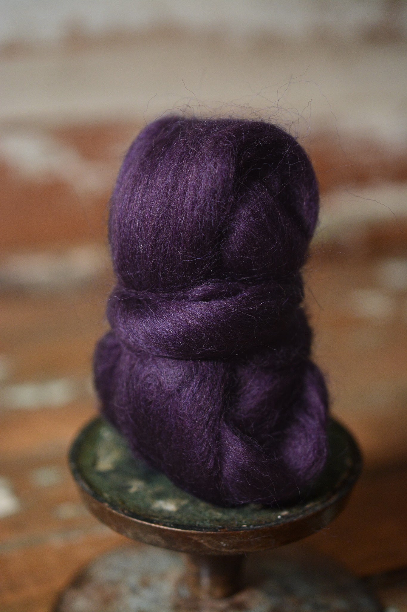 Shetland Top: Aubergine 1 oz