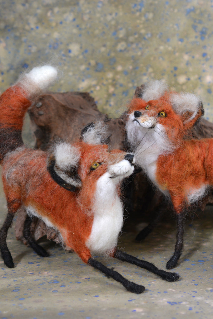 Fox Needle Felting Tutorial 